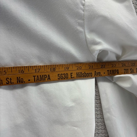 Vintage Silver Spur Shirt Mens Medium White Pearl Snap Native American Western - Picture 8 of 9